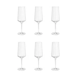 Georg Jensen Bernadotte Champagneglas - 6 Stk.