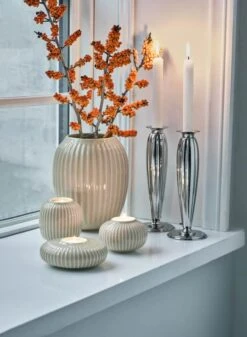 Georg Jensen Bernadotte Lysestagesæt - 2 Dele -Georg Jensen 3990 59f13221 a43f 4ab5 a07f 52b21815e432