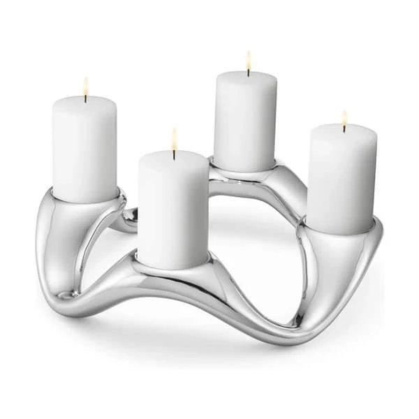 Georg Jensen Cobra Kalenderlysestage 6 Georg Jensen Cobra Kalenderlysestage - Billede 4