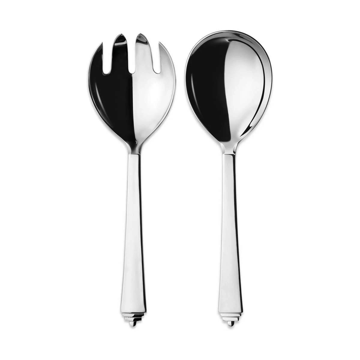 Georg Jensen Pyramide Serveringssæt - 2 Stk. 3 Georg Jensen Pyramide Serveringssæt - 2 Stk.